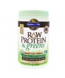 RAW Protein & Greeens Organic - čokoládový -611g